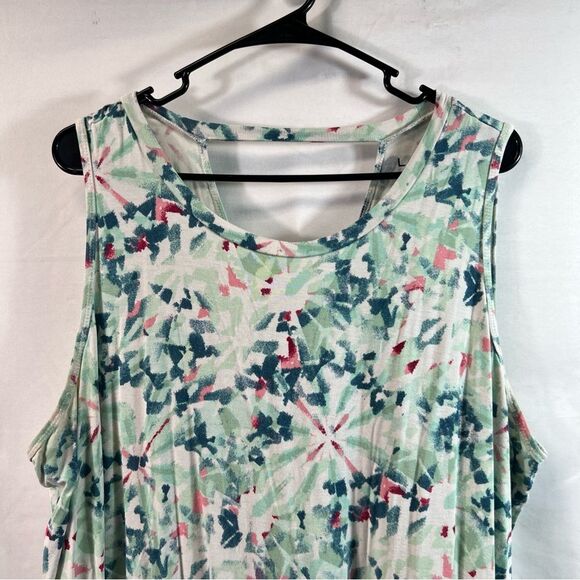 Livi by Lane Bryant Womens Kaleidescope Sleeveless Top 0621 - Picture 3 of 13